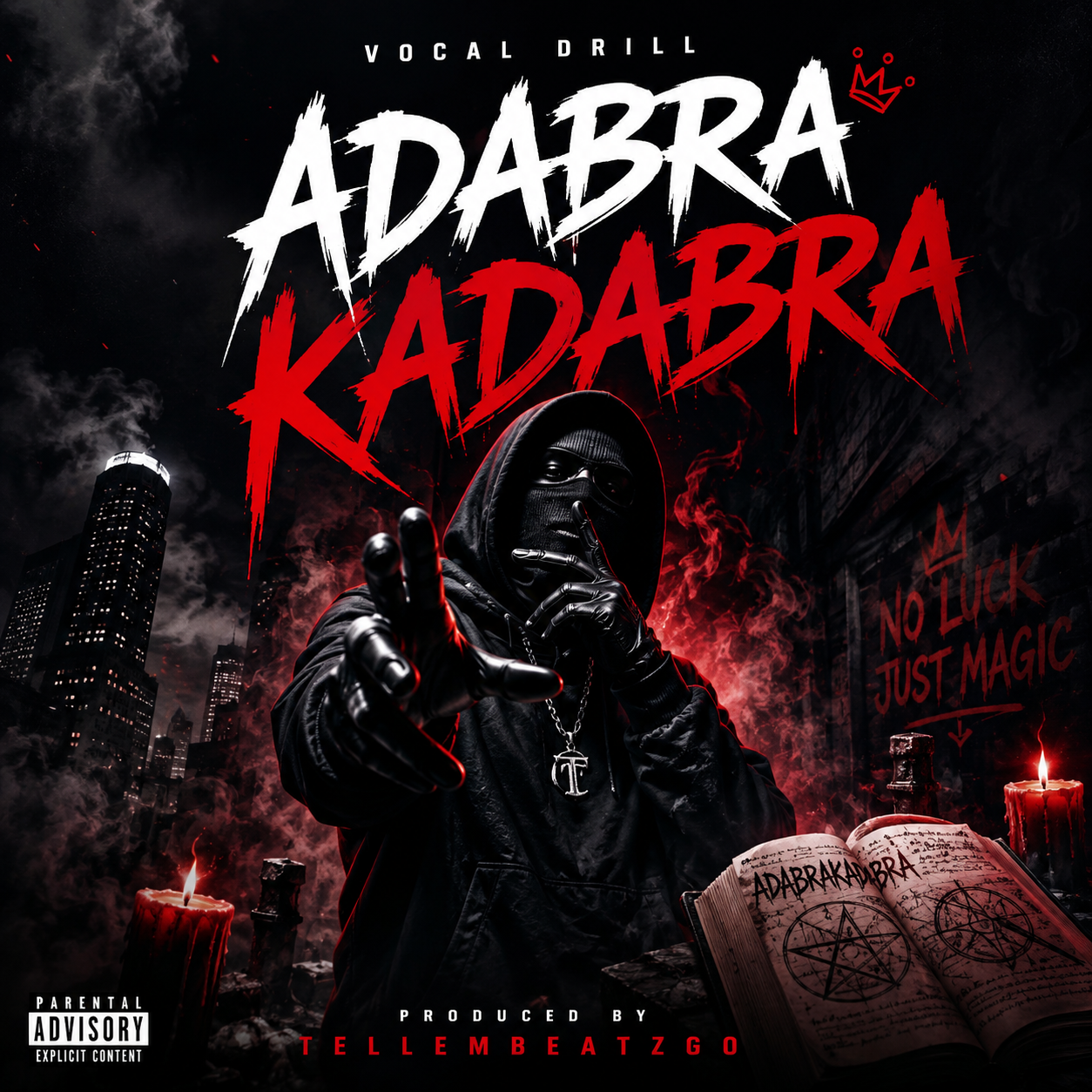 🔥 ADABRAKADABRA — VOCAL DRILL-Uk drill beat | Tellembeatzgo