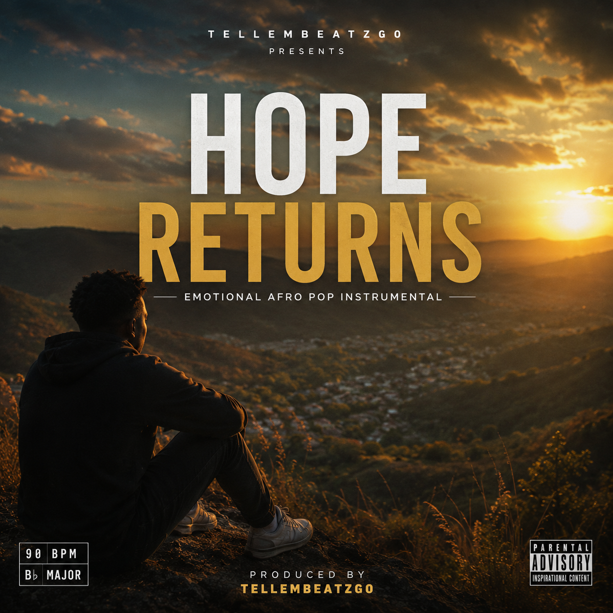 HOPE RETURNS – Emotional Hip Hop Beat | Inspirational Rap Instrumental | Tellembeatzgo