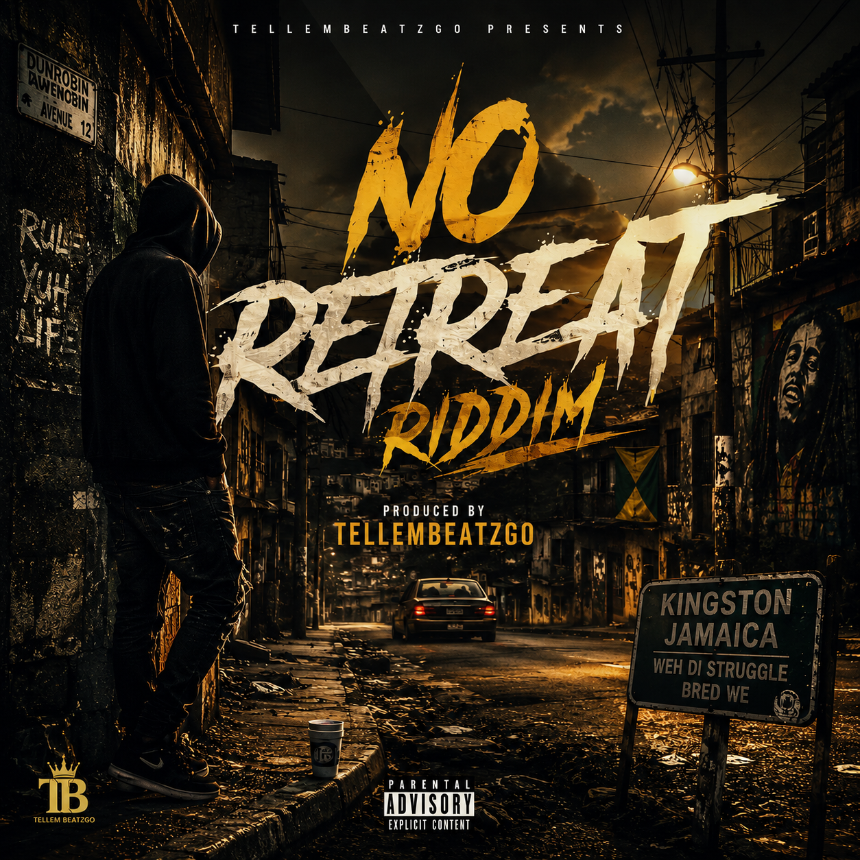 NO RETREAT RIDDIM 🇯🇲 | Dj Mac type of Jamaican Dancehall Riddim |by Tellembeatzgo